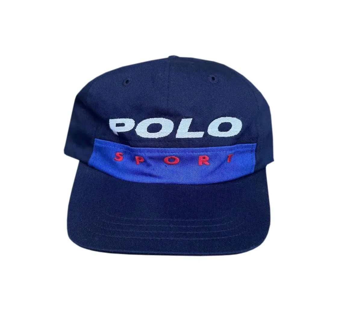 Vintage Polo Sport Ralph Lauren Pepsi Hat — RootsBK